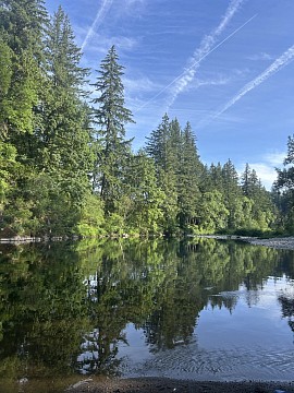 Swim or float or just listen to the sound of the water