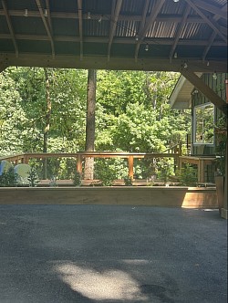 Yoga retreat space